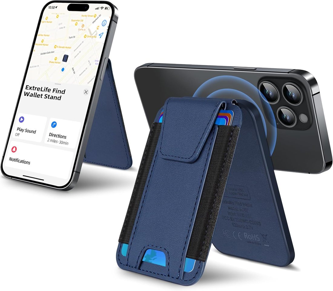 ExtreLife Find My Flap Wallet, 7-Card