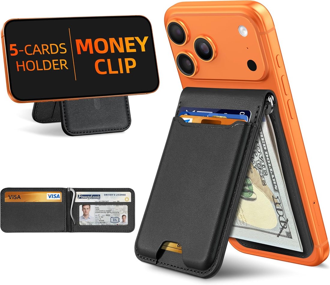 ExtreLife Wallet Stand with Money Clip